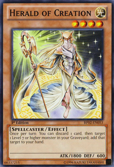 Herald of Creation [BP02-EN053] Mosaic Rare - Card Brawlers | Quebec | Canada | Yu-Gi-Oh!