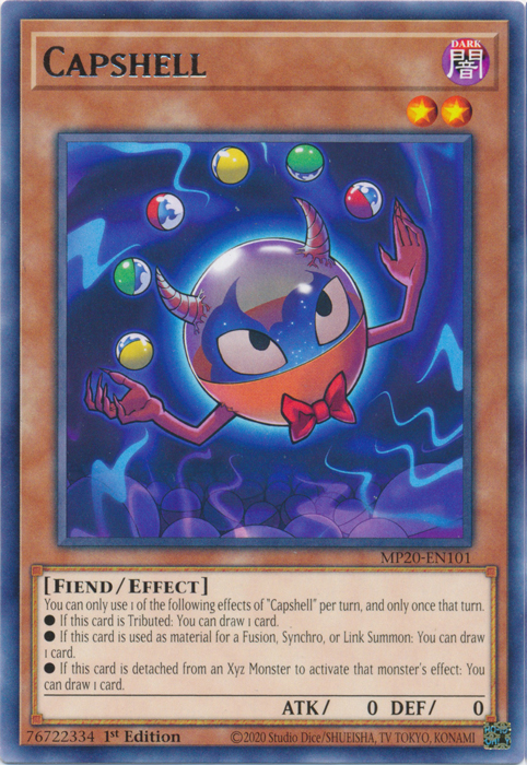 Capshell [MP20-EN101] Rare - Card Brawlers | Quebec | Canada | Yu-Gi-Oh!