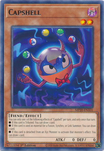 Capshell [MP20-EN101] Rare - Card Brawlers | Quebec | Canada | Yu-Gi-Oh!