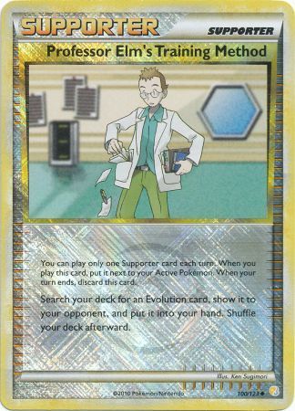 Professor Elm's Training Method (100/123) (League Promo) [HeartGold & SoulSilver: Base Set] - Card Brawlers | Quebec | Canada | Yu-Gi-Oh!