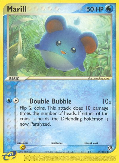 Marill (68/100) [EX: Sandstorm] - Card Brawlers | Quebec | Canada | Yu-Gi-Oh!