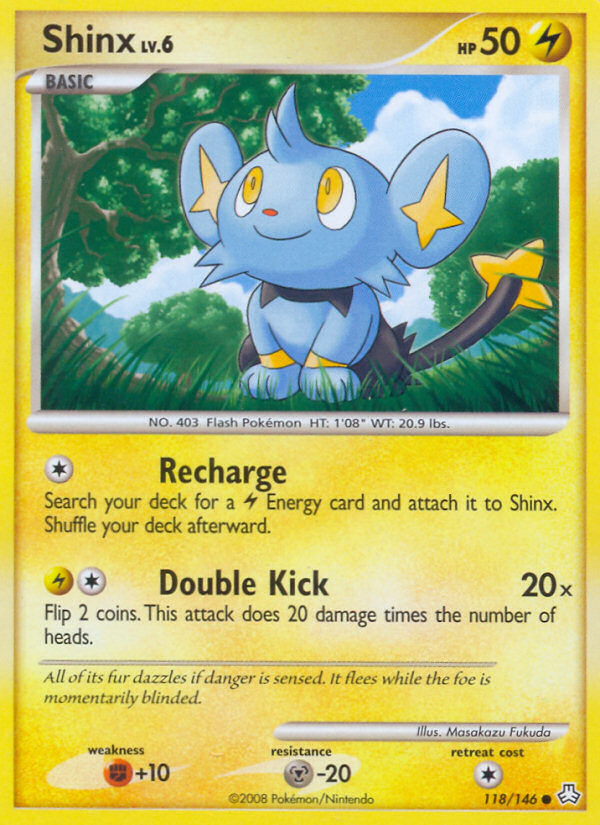 Shinx (118/146) [Diamond & Pearl: Legends Awakened] - Card Brawlers | Quebec | Canada | Yu-Gi-Oh!