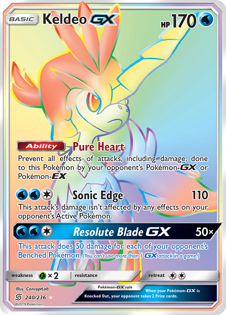 Keldeo GX (240/236) [Sun & Moon: Unified Minds] - Card Brawlers | Quebec | Canada | Yu-Gi-Oh!