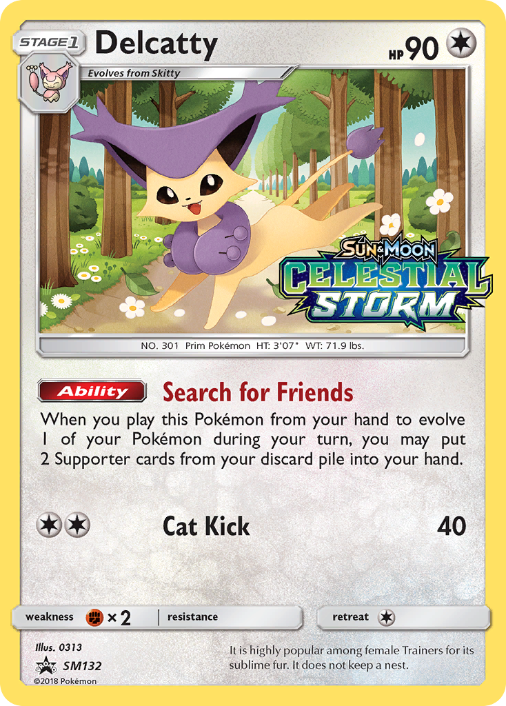 Delcatty (SM132) [Sun & Moon: Black Star Promos] - Card Brawlers | Quebec | Canada | Yu-Gi-Oh!