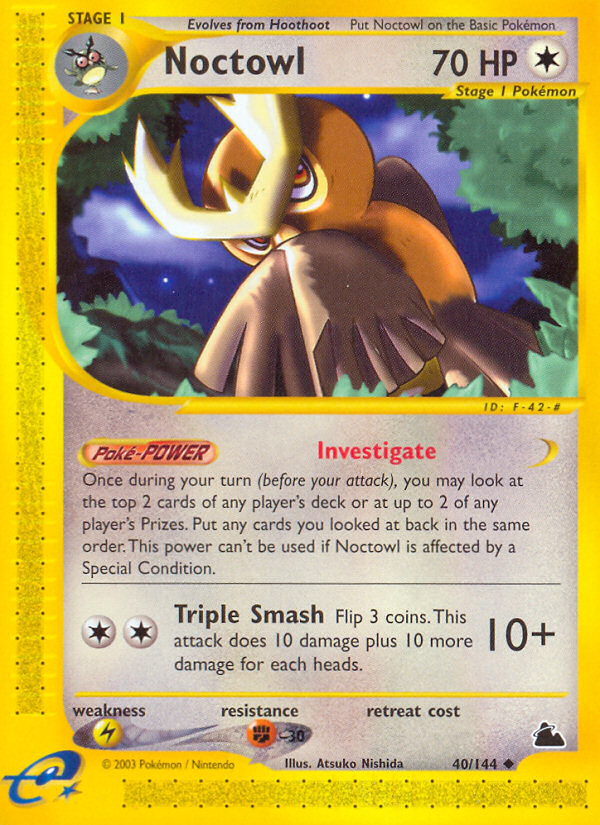 Noctowl (40/144) [Skyridge] - Card Brawlers | Quebec | Canada | Yu-Gi-Oh!