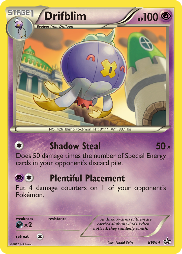 Drifblim (BW64) [Black & White: Black Star Promos] - Card Brawlers | Quebec | Canada | Yu-Gi-Oh!
