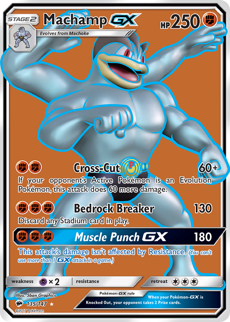 Machamp GX (135/147) [Sun & Moon: Burning Shadows] - Card Brawlers | Quebec | Canada | Yu-Gi-Oh!
