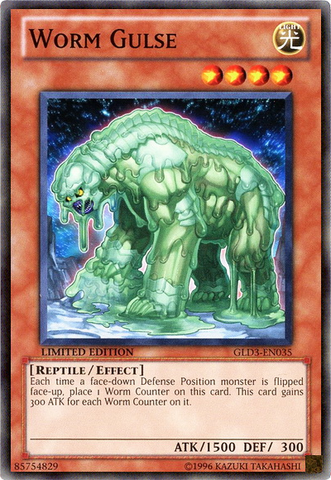 Worm Gulse [GLD3-EN035] Common - Card Brawlers | Quebec | Canada | Yu-Gi-Oh!