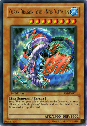 Ocean Dragon Lord - Neo Daedalus [SD4-EN001] Ultra Rare - Yu-Gi-Oh! - Card Brawlers | Quebec | Canada |