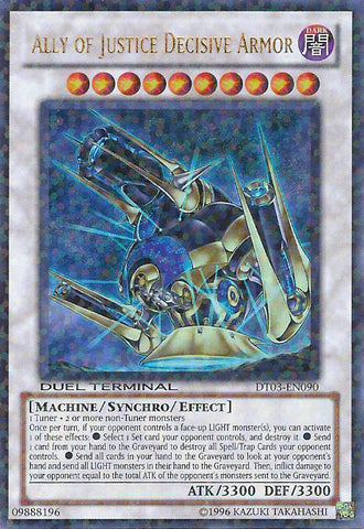 Ally of Justice Decisive Armor [DT03-EN090] Ultra Rare - Card Brawlers | Quebec | Canada | Yu-Gi-Oh!