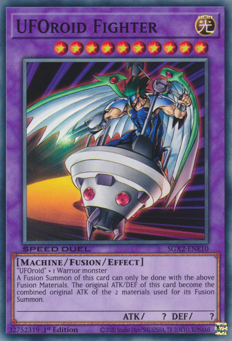 UFOroid Fighter [SGX2-ENE10] Common - Card Brawlers | Quebec | Canada | Yu-Gi-Oh!