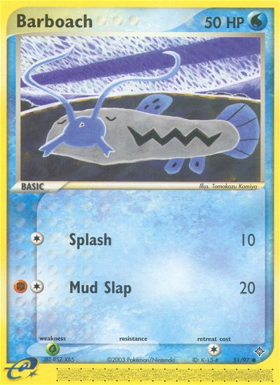 Barboach (51/97) [EX: Dragon] - Card Brawlers | Quebec | Canada | Yu-Gi-Oh!