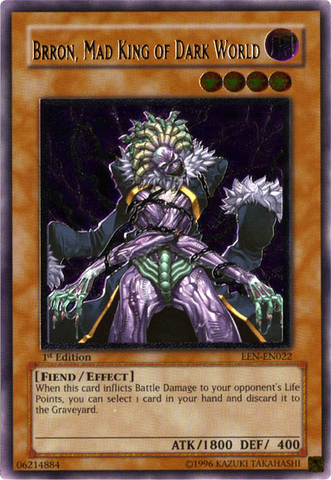 Brron, Mad King of Dark World [EEN-EN022] Ultimate Rare - Card Brawlers | Quebec | Canada | Yu-Gi-Oh!