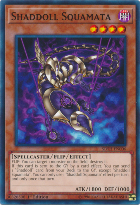 Shaddoll Squamata [SDSH-EN006] Common - Card Brawlers | Quebec | Canada | Yu-Gi-Oh!