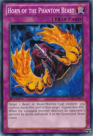 Horn of the Phantom Beast [SDOK-EN034] Common - Yu-Gi-Oh! - Card Brawlers | Quebec | Canada |