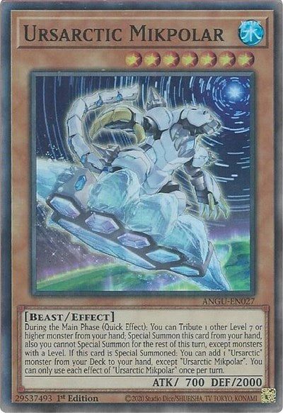 Ursarctic Mikpolar (Super Rare) [ANGU-EN027] Super Rare - Card Brawlers | Quebec | Canada | Yu-Gi-Oh!