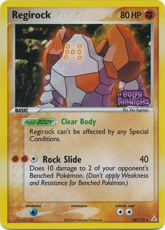 Regirock (28/110) (Stamped) [EX: Holon Phantoms] - Card Brawlers | Quebec | Canada | Yu-Gi-Oh!