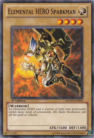 Elemental HERO Sparkman [RYMP-EN003] Common - Yu-Gi-Oh! - Card Brawlers | Quebec | Canada |