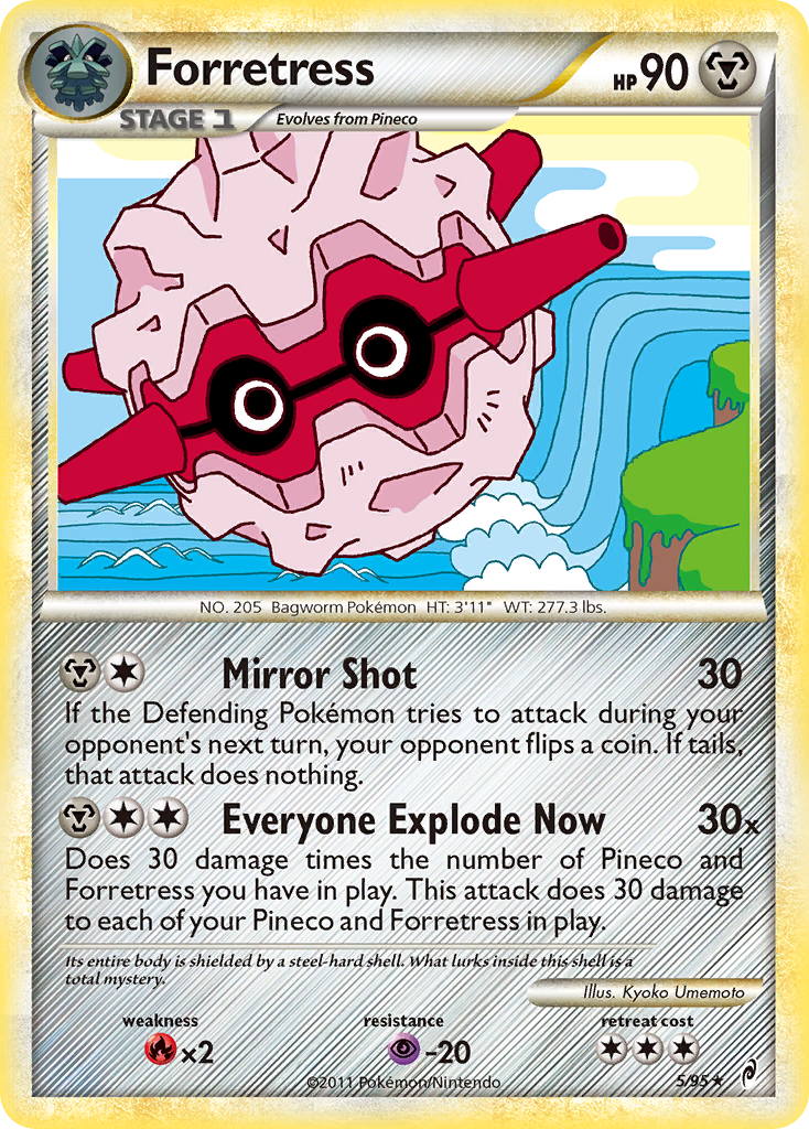 Forretress (5/95) [HeartGold & SoulSilver: Call of Legends] - Card Brawlers | Quebec | Canada | Yu-Gi-Oh!