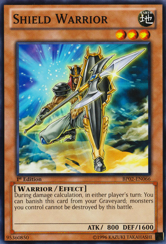 Shield Warrior [BP02-EN066] Common - Card Brawlers | Quebec | Canada | Yu-Gi-Oh!