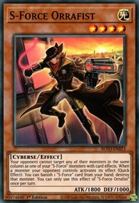 S-Force Orrafist [BLVO-EN013] Super Rare - Card Brawlers | Quebec | Canada | Yu-Gi-Oh!