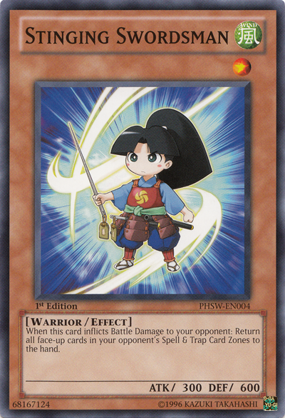 Stinging Swordsman [PHSW-EN004] Common - Card Brawlers | Quebec | Canada | Yu-Gi-Oh!