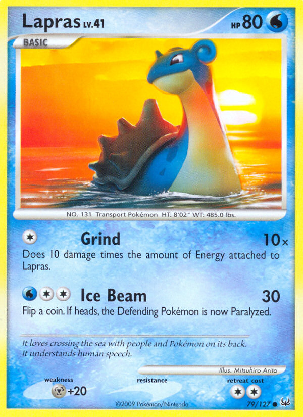 Lapras (79/127) [Platinum: Base Set] - Card Brawlers | Quebec | Canada | Yu-Gi-Oh!
