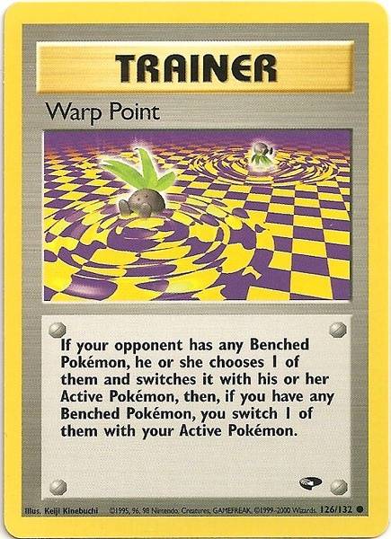 Warp Point (126/132) [Gym Challenge Unlimited] - Card Brawlers | Quebec | Canada | Yu-Gi-Oh!