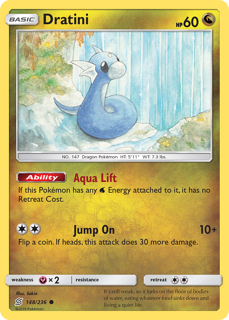 Dratini (148/236) [Sun & Moon: Unified Minds] - Card Brawlers | Quebec | Canada | Yu-Gi-Oh!