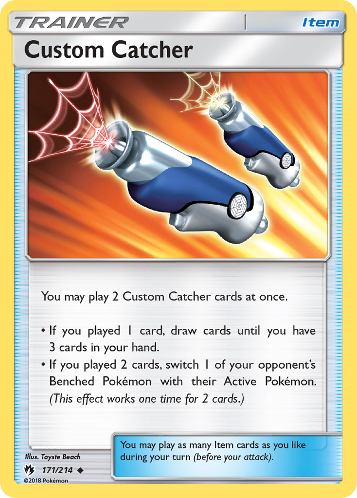 Custom Catcher (171/214) [Sun & Moon: Lost Thunder] - Card Brawlers | Quebec | Canada | Yu-Gi-Oh!