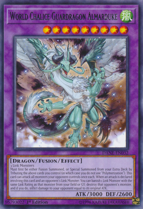 World Chalice Guardragon Almarduke [DANE-EN032] Rare - Card Brawlers | Quebec | Canada | Yu-Gi-Oh!