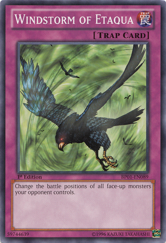 Windstorm of Etaqua [BP01-EN089] Common - Yu-Gi-Oh! - Card Brawlers | Quebec | Canada |