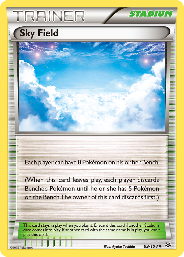 Sky Field (89/108) [XY: Roaring Skies] - Card Brawlers | Quebec | Canada | Yu-Gi-Oh!
