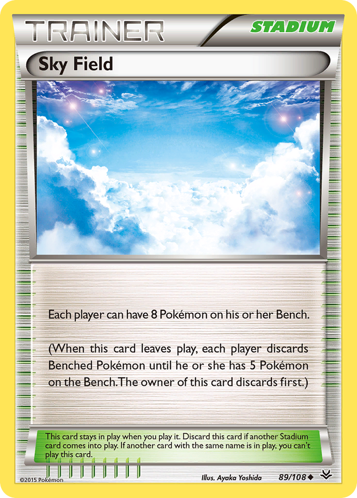 Sky Field (89/108) [XY: Roaring Skies] - Card Brawlers | Quebec | Canada | Yu-Gi-Oh!