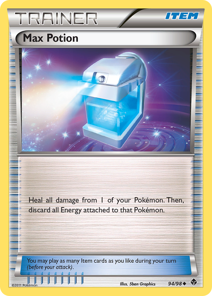 Max Potion (94/98) [Black & White: Emerging Powers] - Card Brawlers | Quebec | Canada | Yu-Gi-Oh!