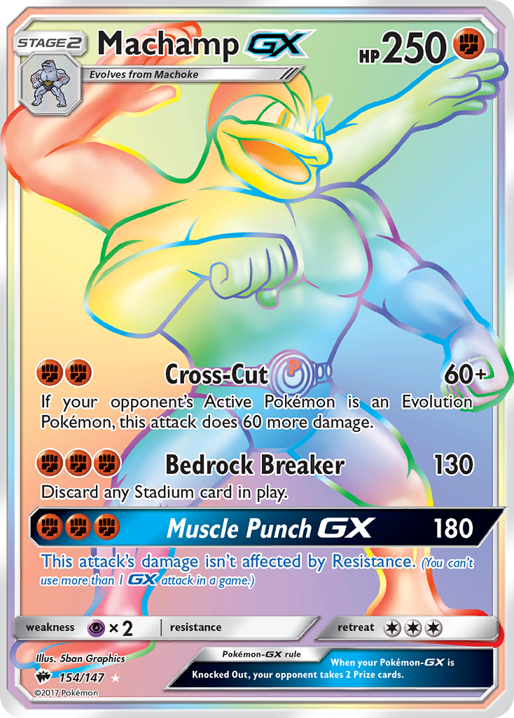 Machamp GX (154/147) [Sun & Moon: Burning Shadows] - Card Brawlers | Quebec | Canada | Yu-Gi-Oh!