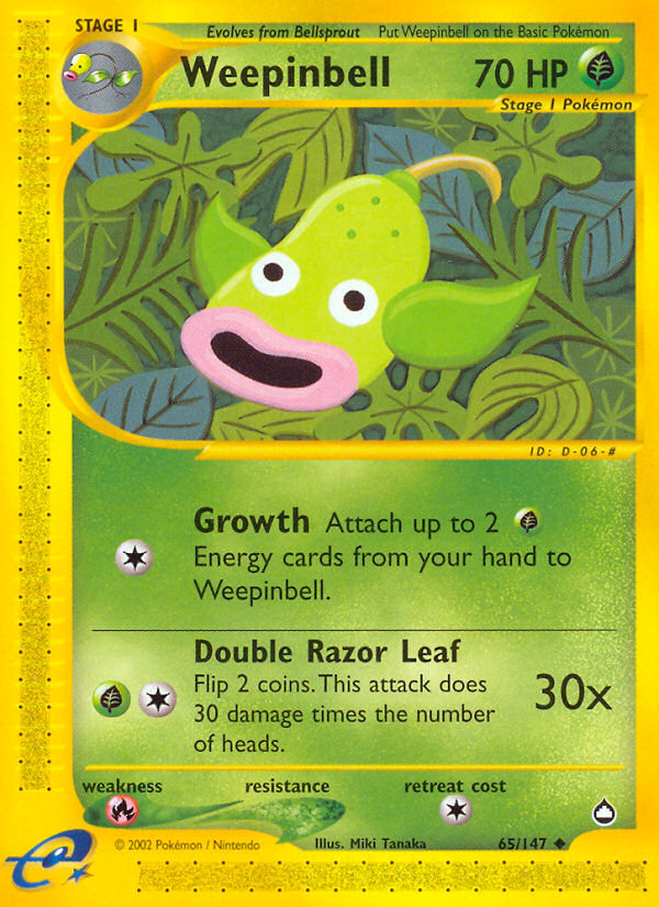 Weepinbell (65/147) [Aquapolis] - Card Brawlers | Quebec | Canada | Yu-Gi-Oh!