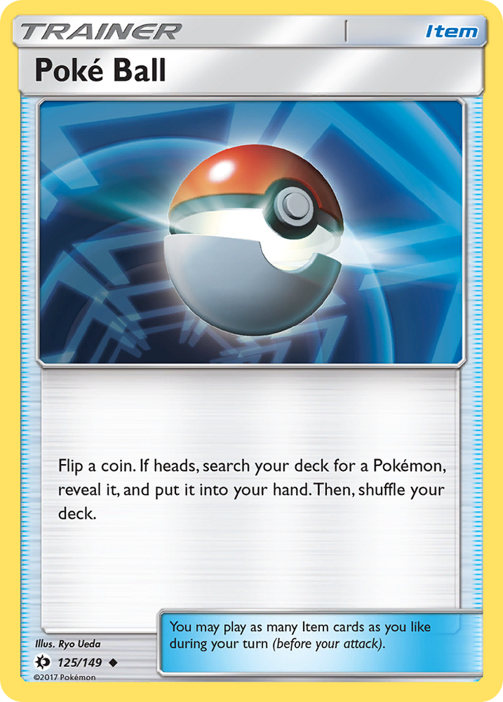 Poke Ball (125/149) [Sun & Moon: Base Set] - Card Brawlers | Quebec | Canada | Yu-Gi-Oh!