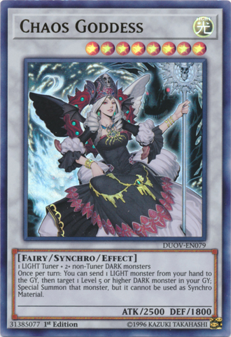 Chaos Goddess [DUOV-EN079] Ultra Rare - Card Brawlers | Quebec | Canada | Yu-Gi-Oh!