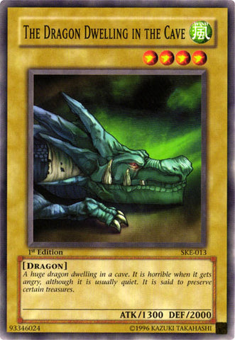 The Dragon Dwelling in the Cave [SKE-013] Common - Card Brawlers | Quebec | Canada | Yu-Gi-Oh!