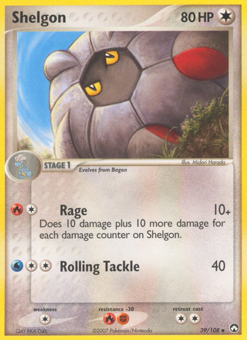 Shelgon (39/108) [EX: Power Keepers] - Card Brawlers | Quebec | Canada | Yu-Gi-Oh!