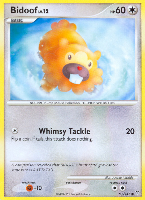 Bidoof (91/147) [Platinum: Supreme Victors] - Card Brawlers | Quebec | Canada | Yu-Gi-Oh!