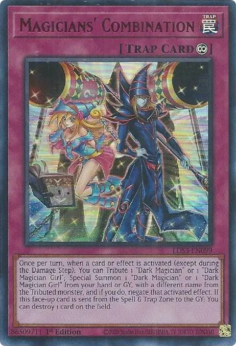 Magicians' Combination (Red) [LDS3-EN099] Ultra Rare - Card Brawlers | Quebec | Canada | Yu-Gi-Oh!