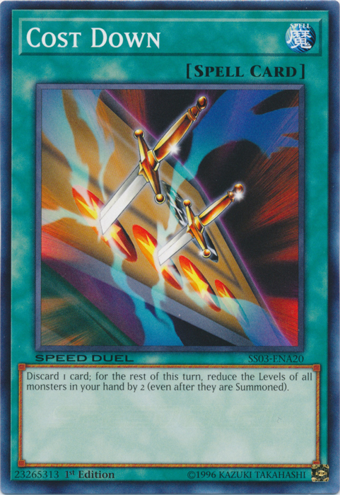 Cost Down [SS03-ENA20] Common - Card Brawlers | Quebec | Canada | Yu-Gi-Oh!