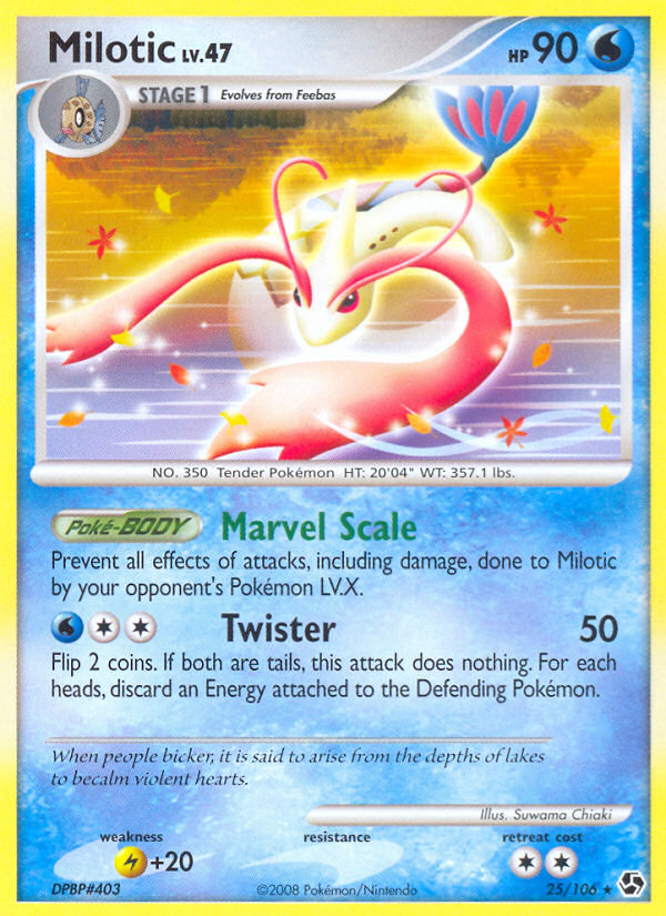 Milotic (25/106) [Diamond & Pearl: Great Encounters] - Card Brawlers | Quebec | Canada | Yu-Gi-Oh!