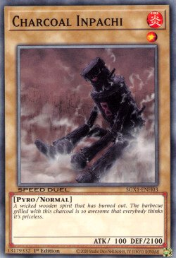 Charcoal Inpachi [SGX1-ENH03] Common - Card Brawlers | Quebec | Canada | Yu-Gi-Oh!