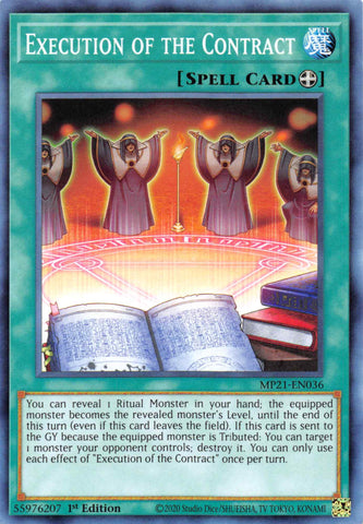 Execution of the Contract [MP21-EN036] Common - Card Brawlers | Quebec | Canada | Yu-Gi-Oh!