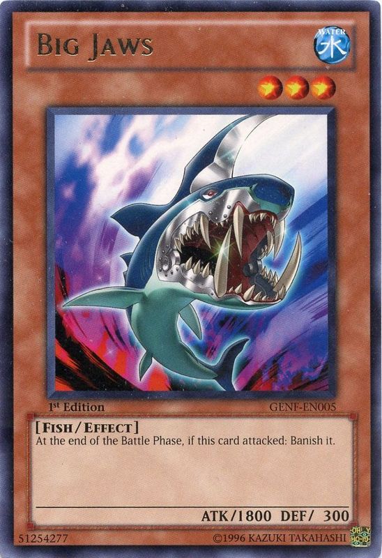 Big Jaws [GENF-EN005] Rare - Card Brawlers | Quebec | Canada | Yu-Gi-Oh!