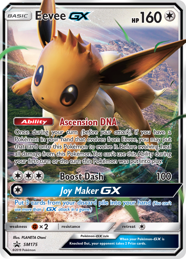 Eevee GX (SM175) (Jumbo Card) [Sun & Moon: Black Star Promos] - Card Brawlers | Quebec | Canada | Yu-Gi-Oh!
