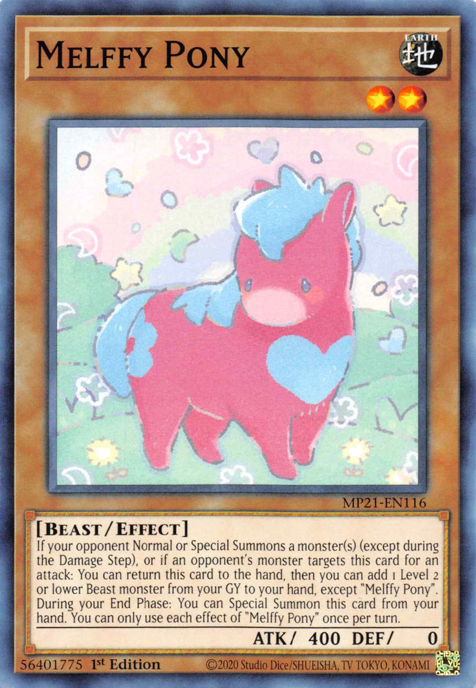 Melffy Pony [MP21-EN116] Common - Card Brawlers | Quebec | Canada | Yu-Gi-Oh!